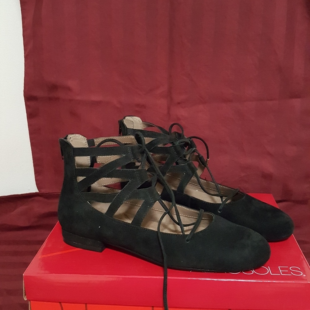 Aerosoles black flats